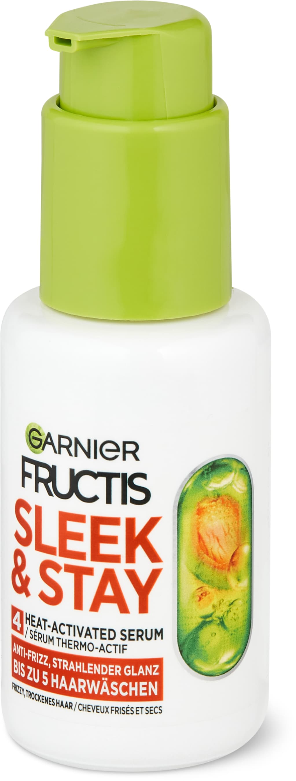 Keratin Sleek Serum frizzy, trockenes Haar